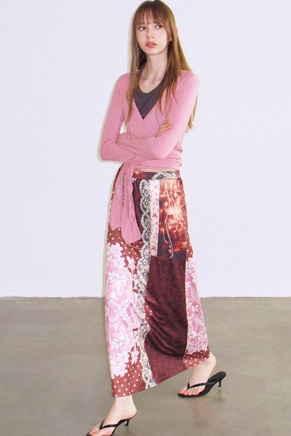 Iris Moonlight Strick-Neckholder-Top-Set