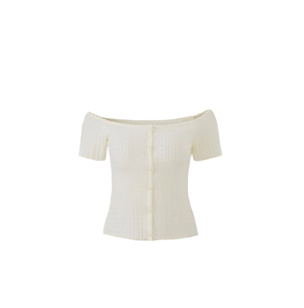 Summer One-Shoulder Cardigan