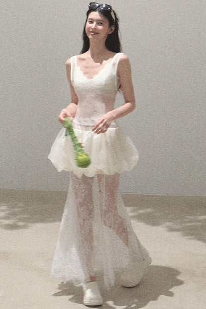 Breathable Lace Slimming Camisole