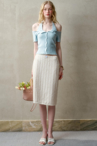 Summer One-Shoulder Cardigan