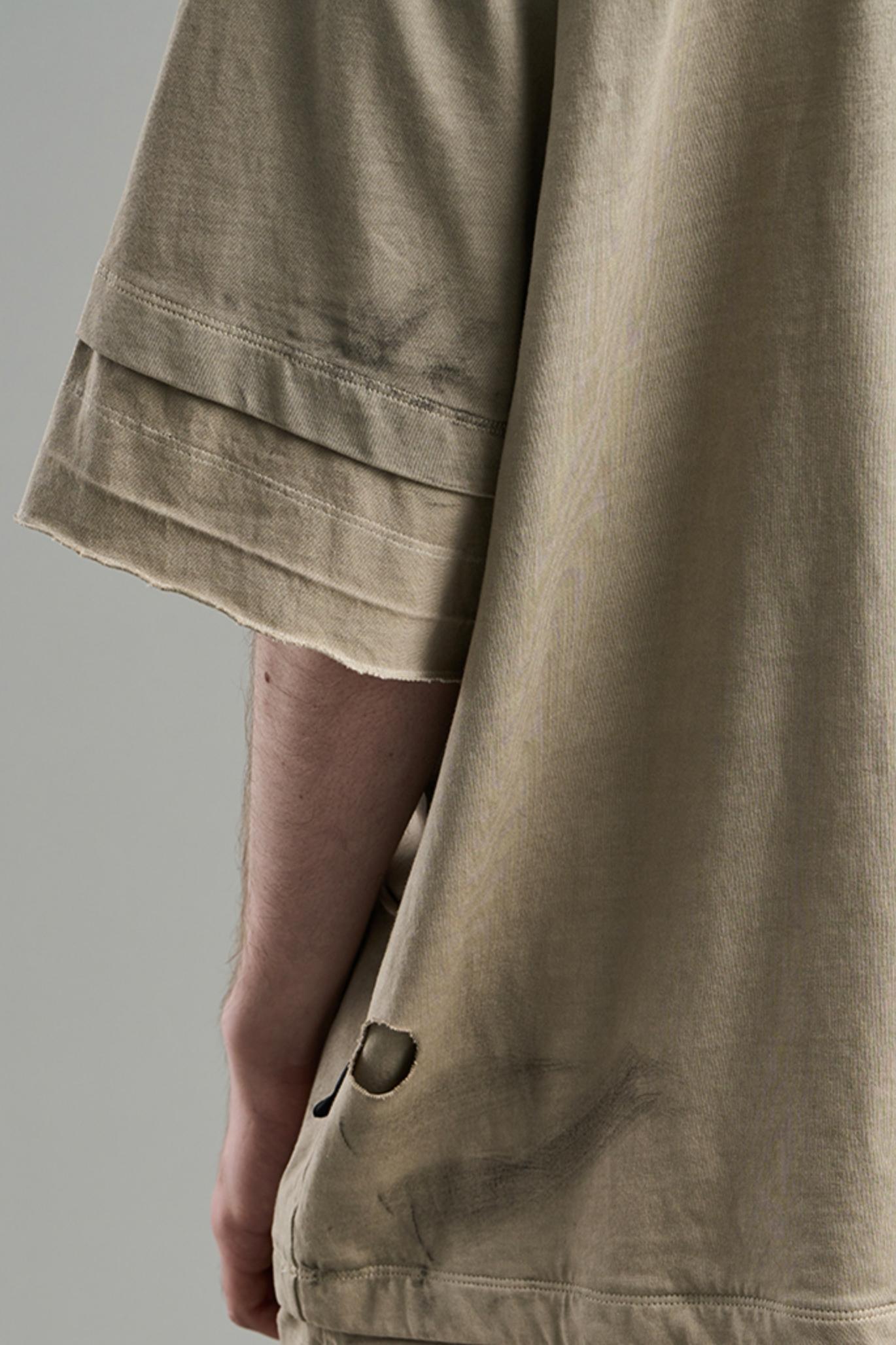 Ripped Cotton T-Shirt