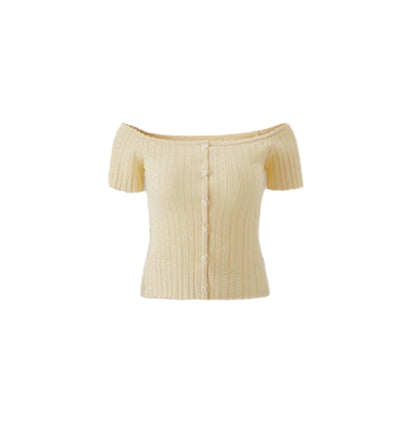 Summer One-Shoulder Cardigan