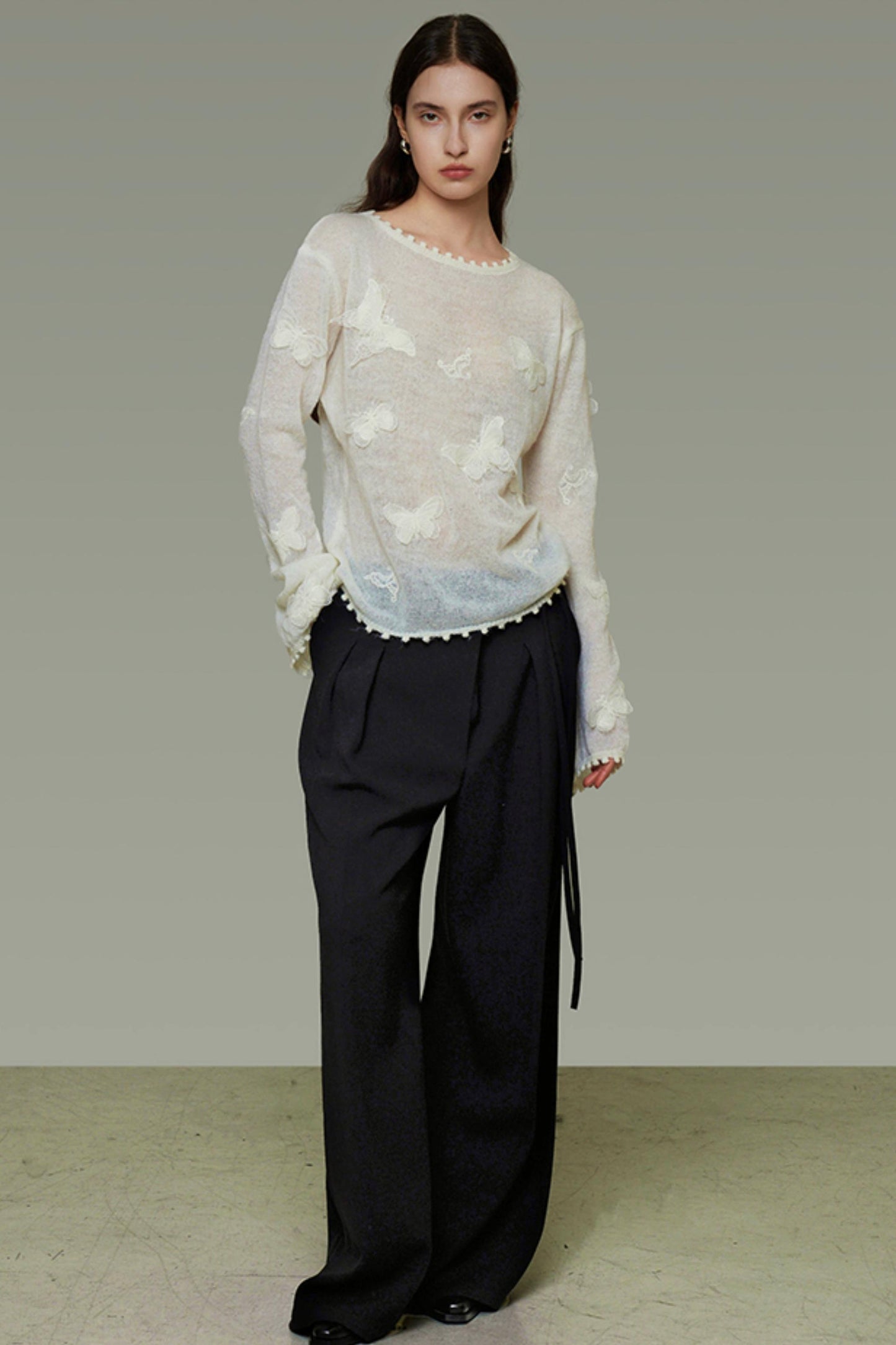 Butterfly Slim Sweater