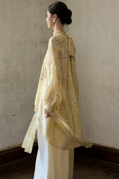 Romantic Flowing Loose Top