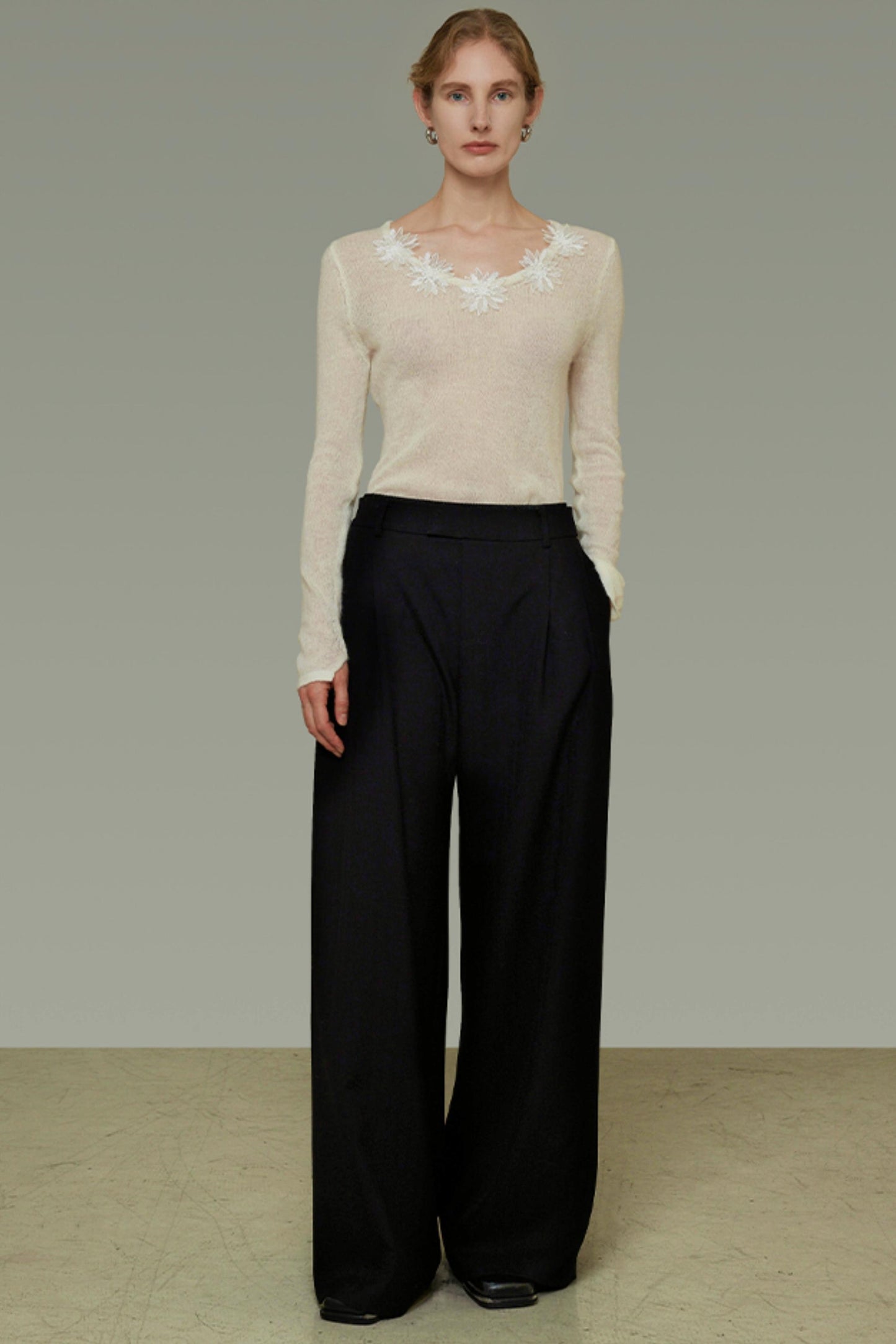 Temperament Knitted Sweater