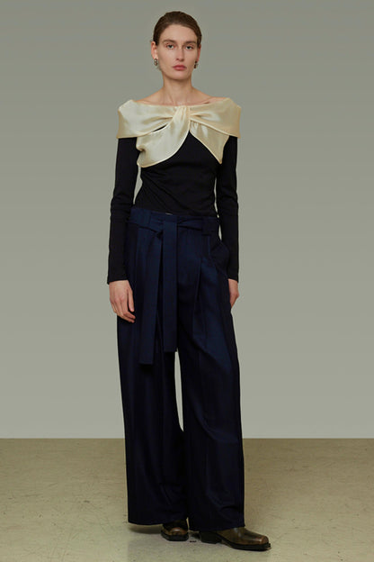 Patchwork Slimming Sweater