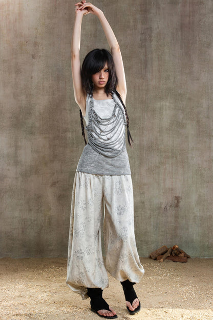 Retro Fishbone Pants