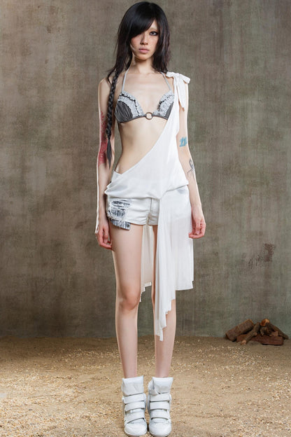 Multi-Wear Denim Shorts