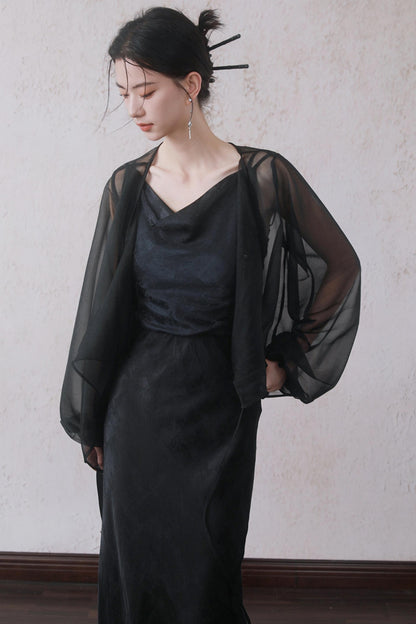 Modern Han-Inspired Suspender Skirt Set-Up