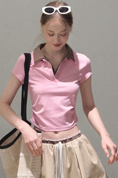 Vintage Lace Poncho Polo Skirt Set-Up