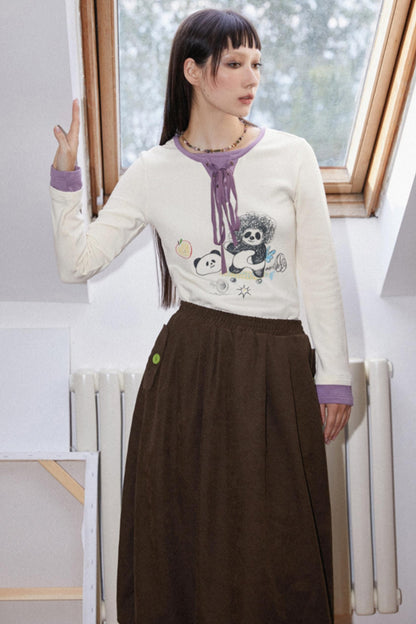 Chemistry Girl Panda Top