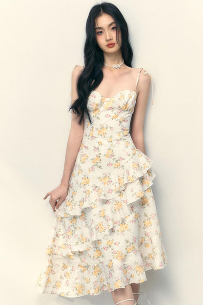 Yellow Rose Cami Dress