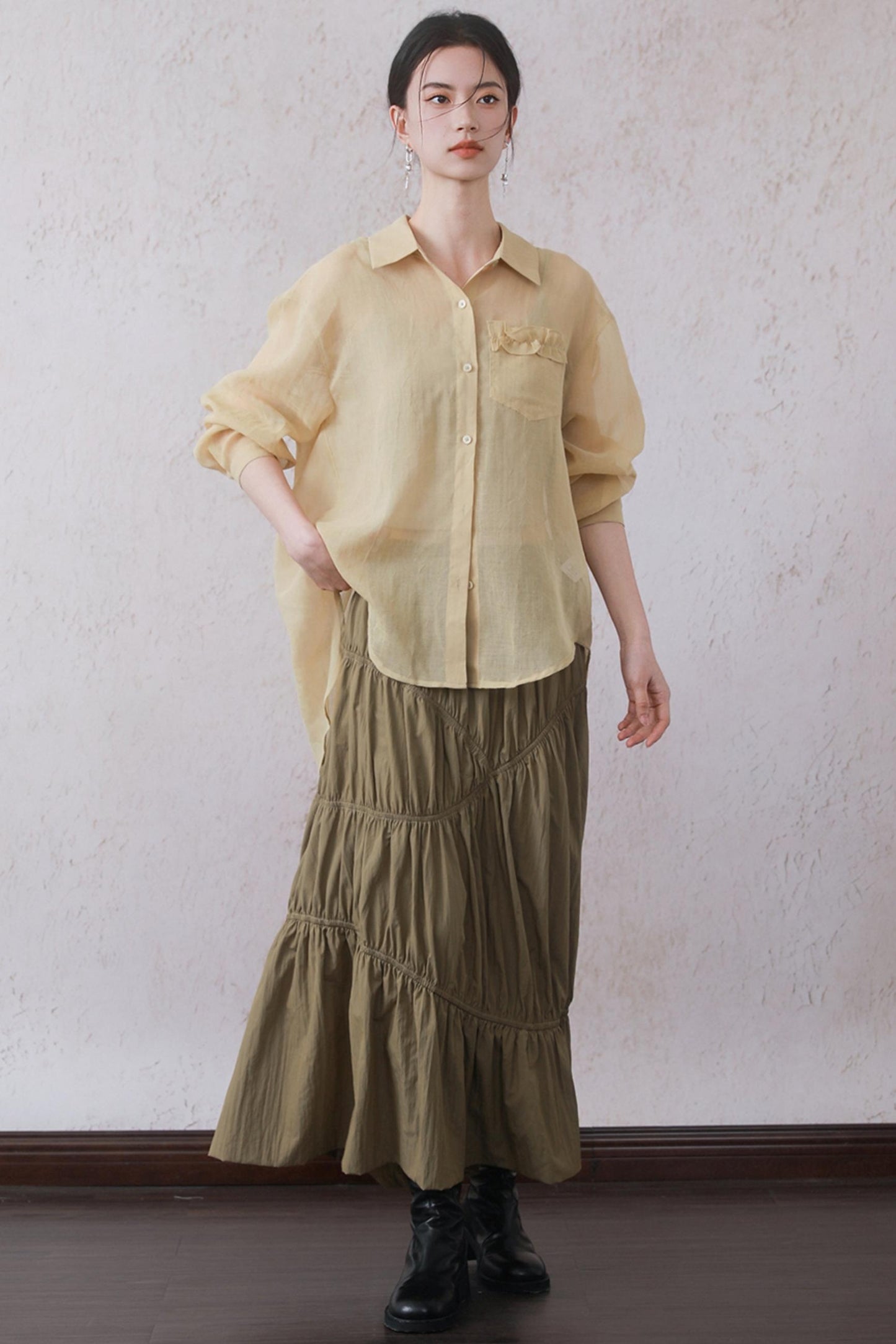 Morning Ruffled Sun Shirt