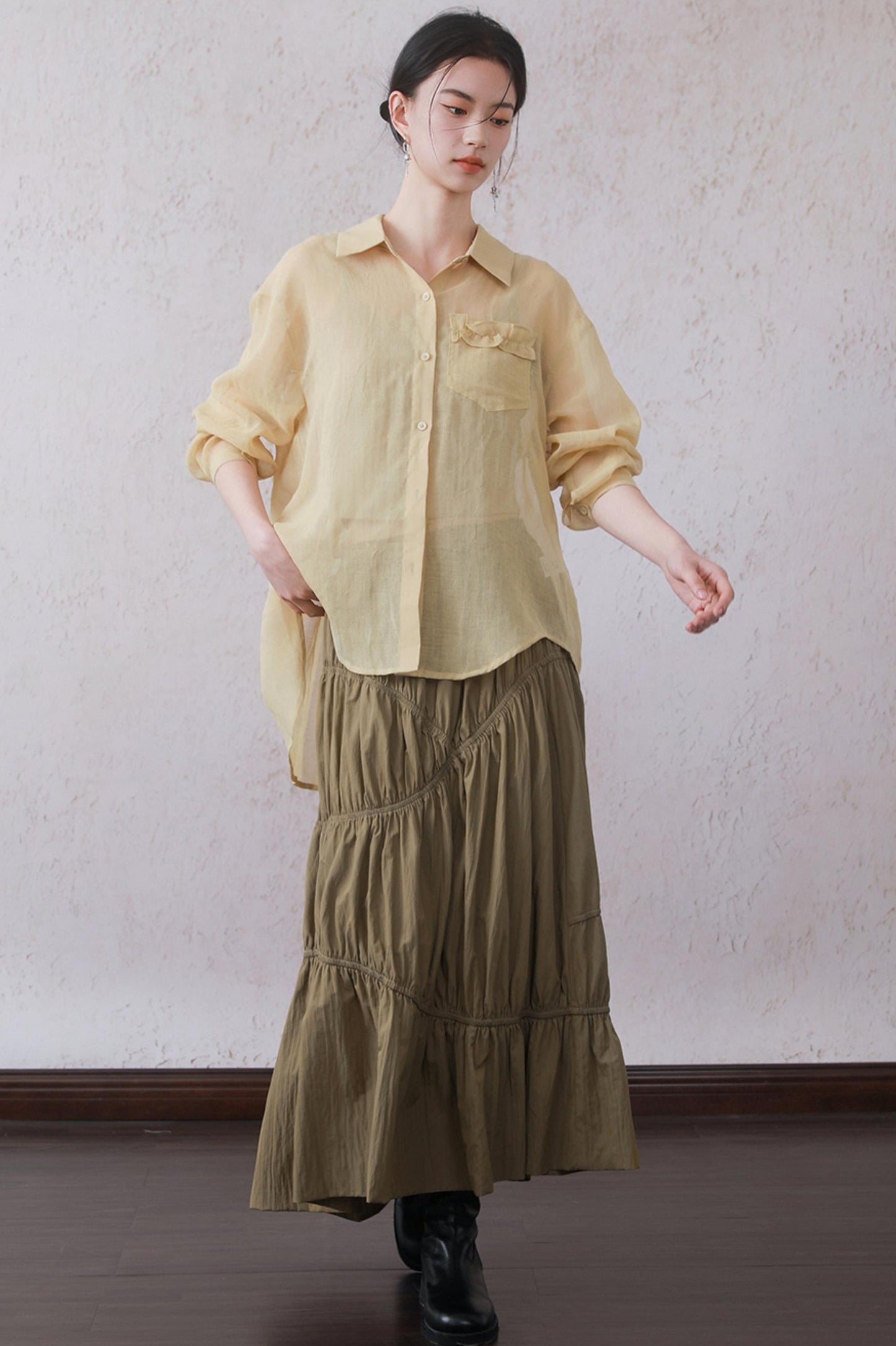 Morning Ruffled Sun Shirt