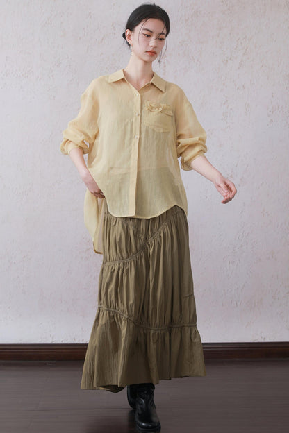 Morning Ruffled Sun Shirt