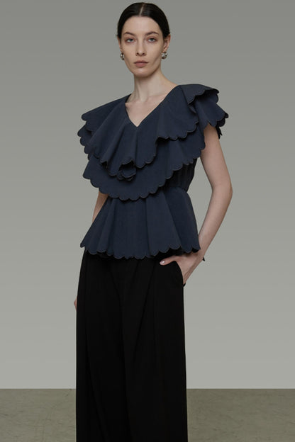 Summer Ruffle Blouse