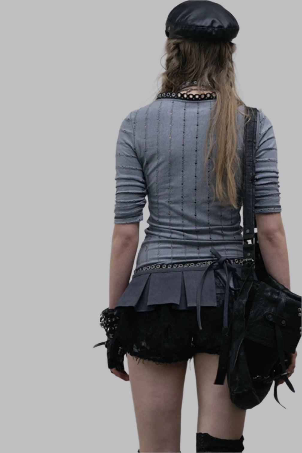 Retro V-Neck Tee Set-Up