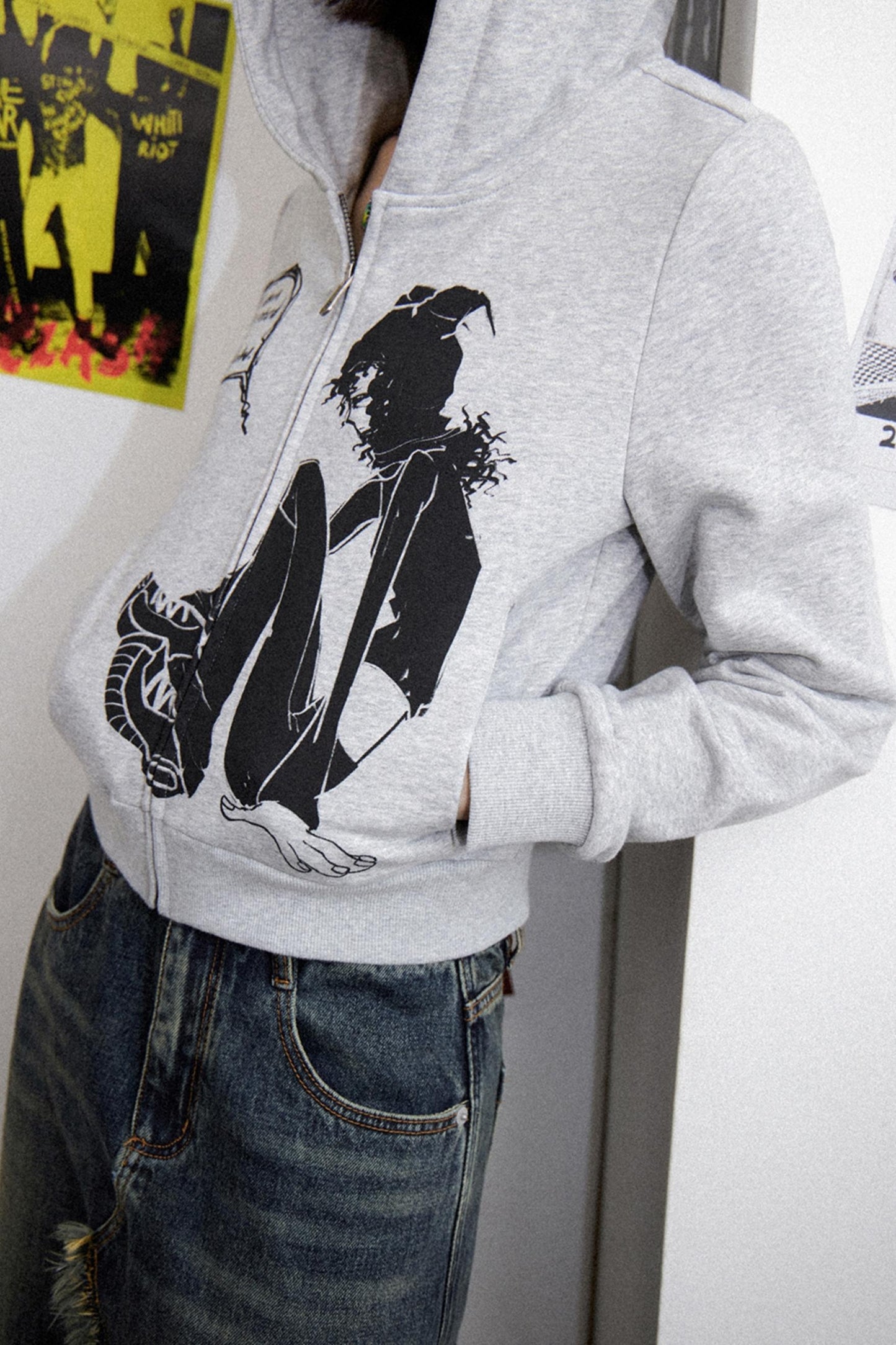 Black Villain Cardigan