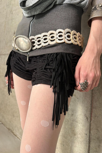 Boho Tassel Shorts
