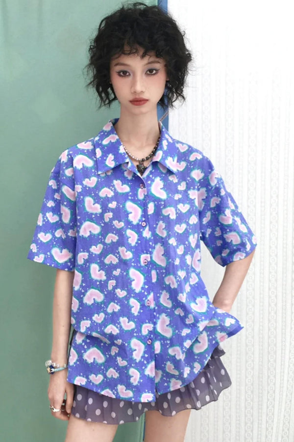 Summer Rainbow Heart Shirt