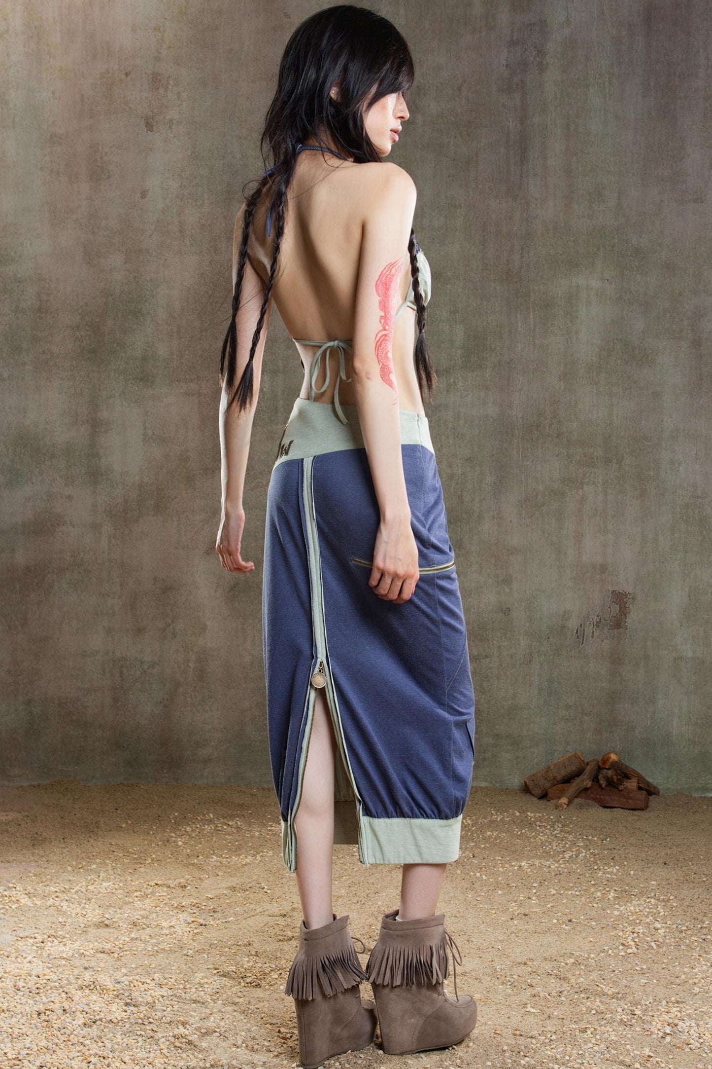 Multi-Way Rhinestone Skirt