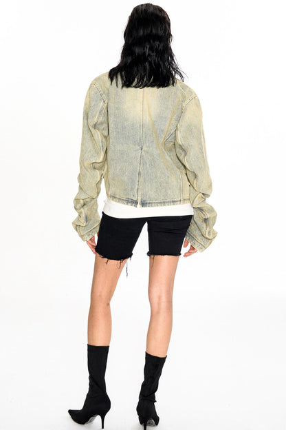 Vintage Denim Blazer