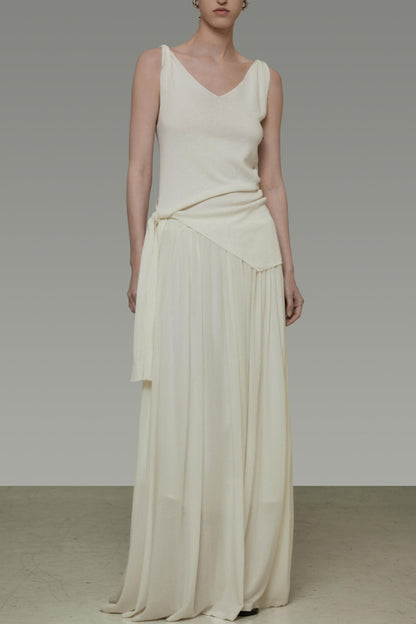 Flowing Pleated Skirt