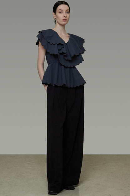 Summer Ruffle Blouse