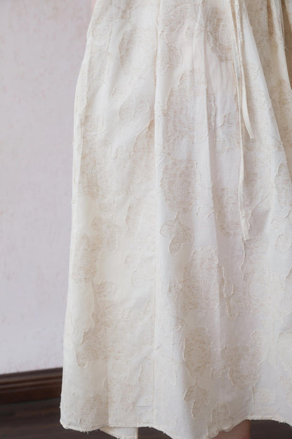 Beige Black Underdress