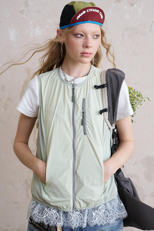 Sun Sleeveless Vest Outer
