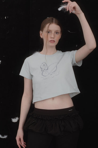 Swan Cotton Tee