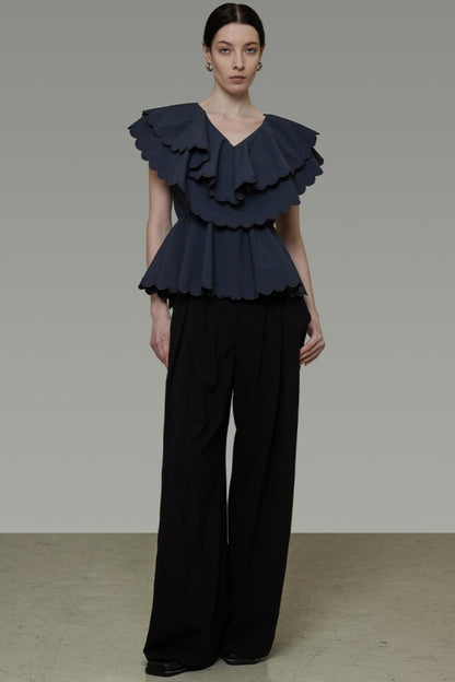 Summer Ruffle Blouse