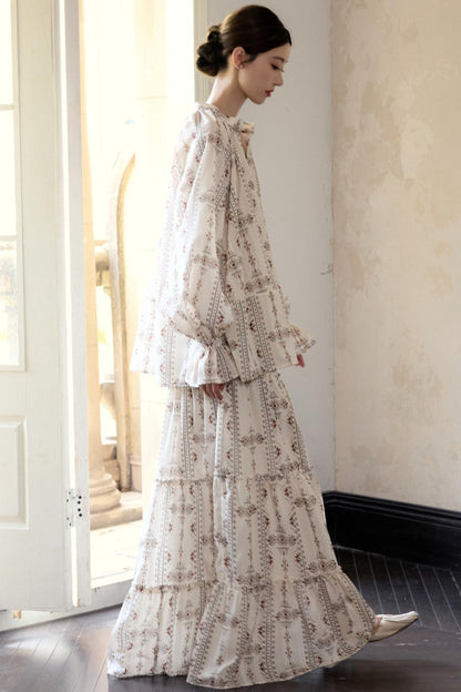 Retro National Resort Style Skirt