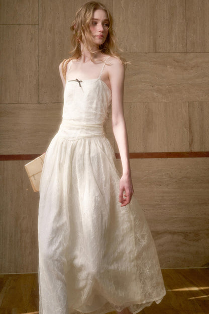 Sparkling Lace Fairy Gown Dress