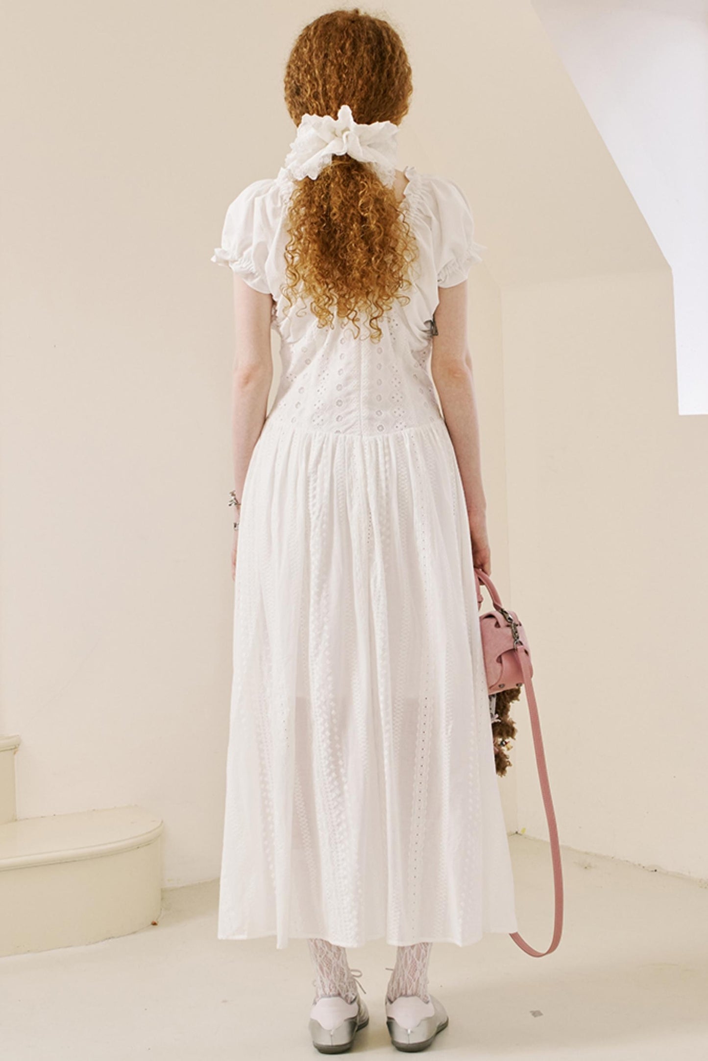 Summer Lace Peplum Dress