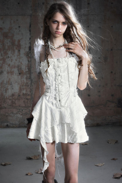 Versatile Lace Halterneck Sundress