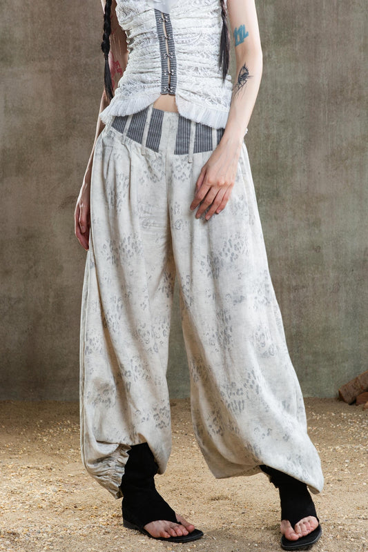 Retro Fishbone Pants