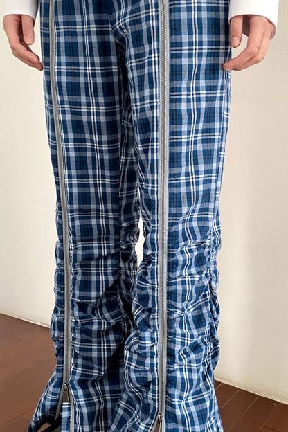 Freedom Plaid Flare Pants