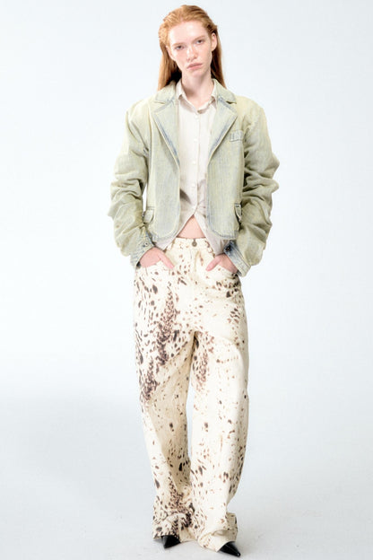 Wild Spice Wide-Leg Jeans