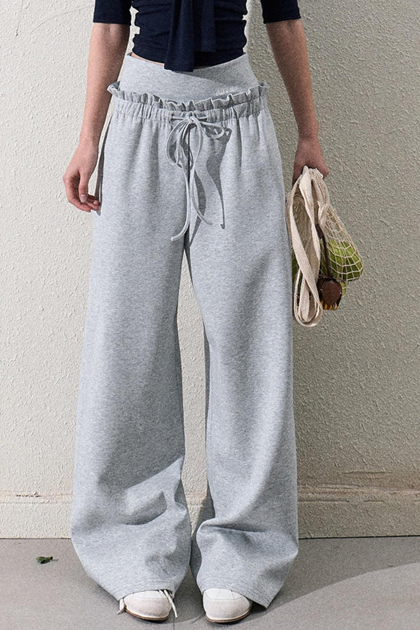High-Waist Wide-Leg Pants