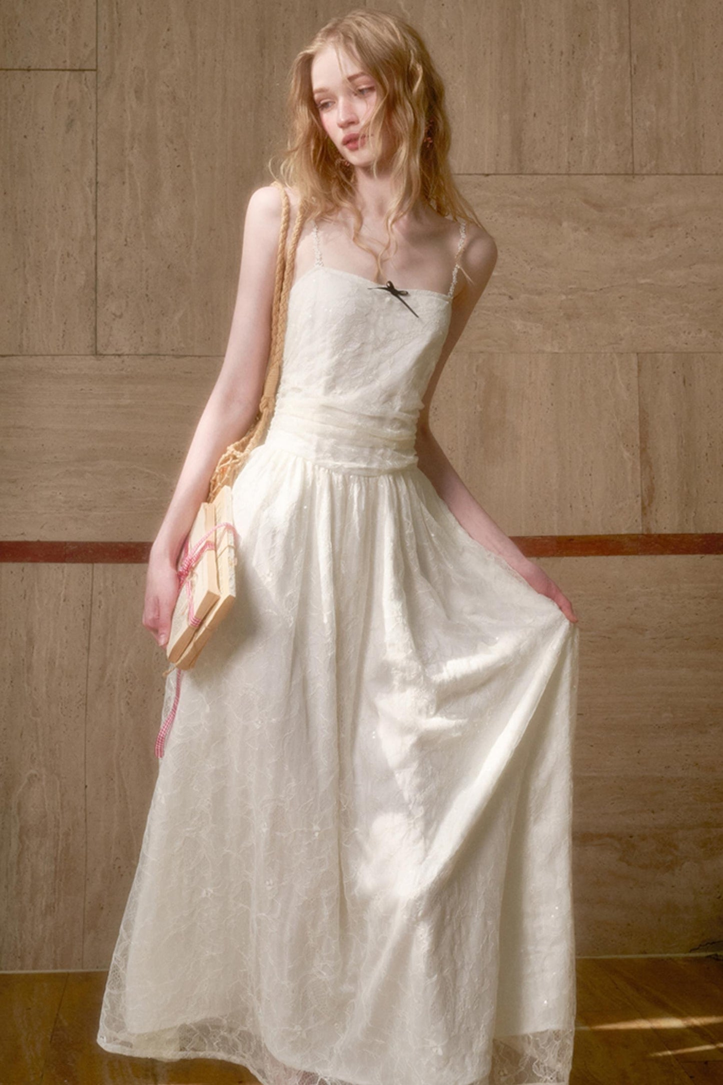 Sparkling Lace Fairy Gown Dress