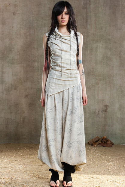 Retro Fishbone Pants