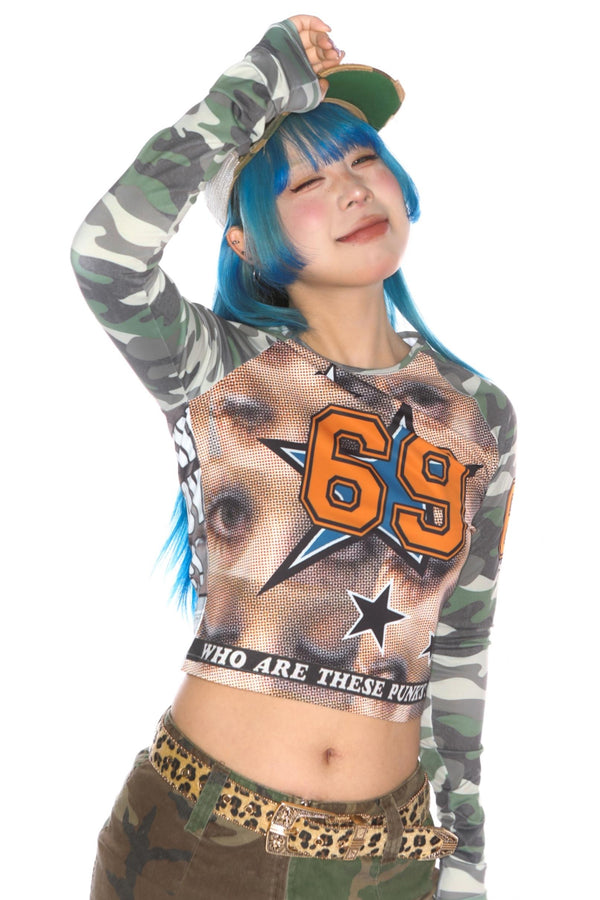 Camouflage Jersey T-Shirt