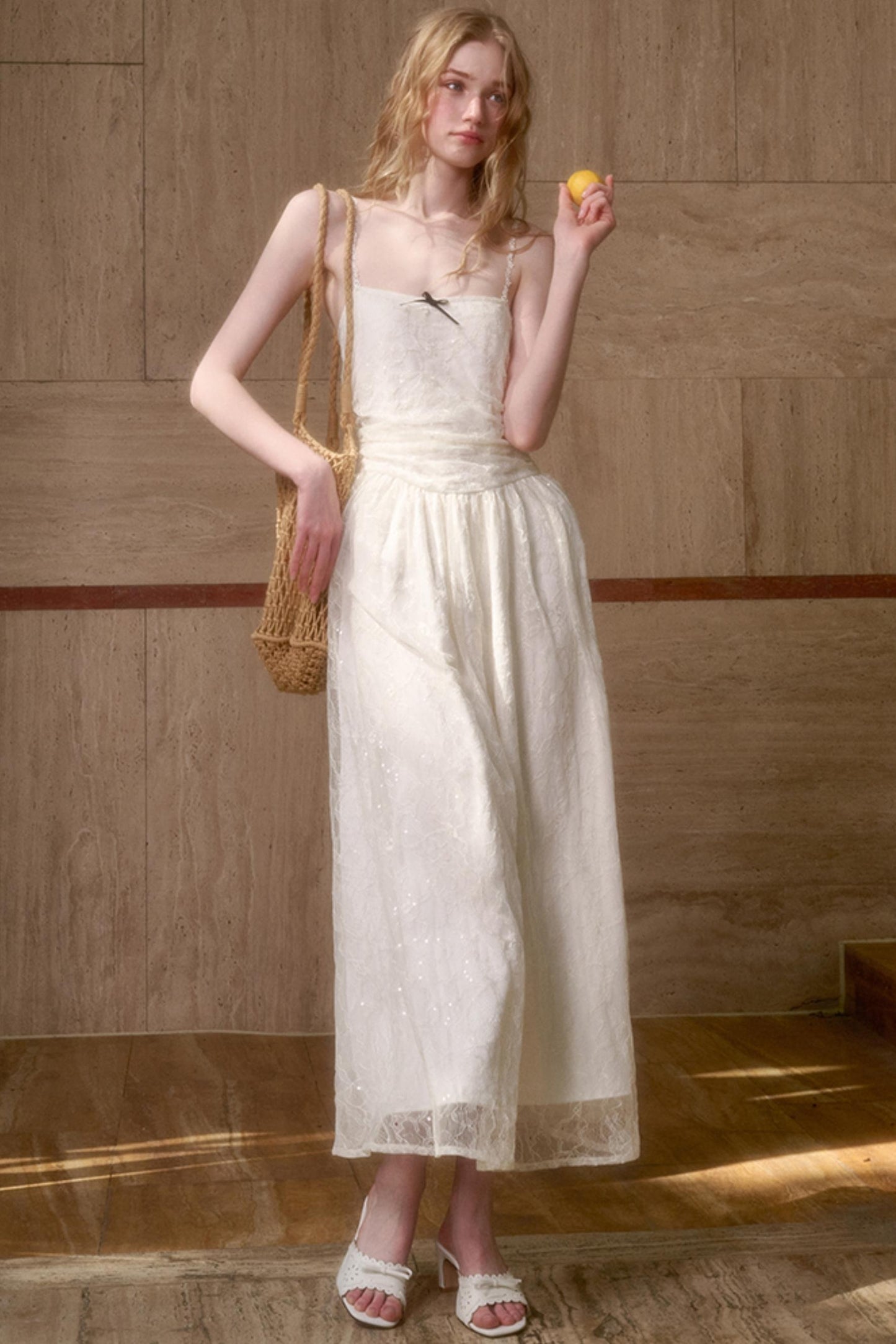 Sparkling Lace Fairy Gown Dress