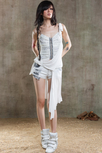 Multi-Wear Denim Shorts