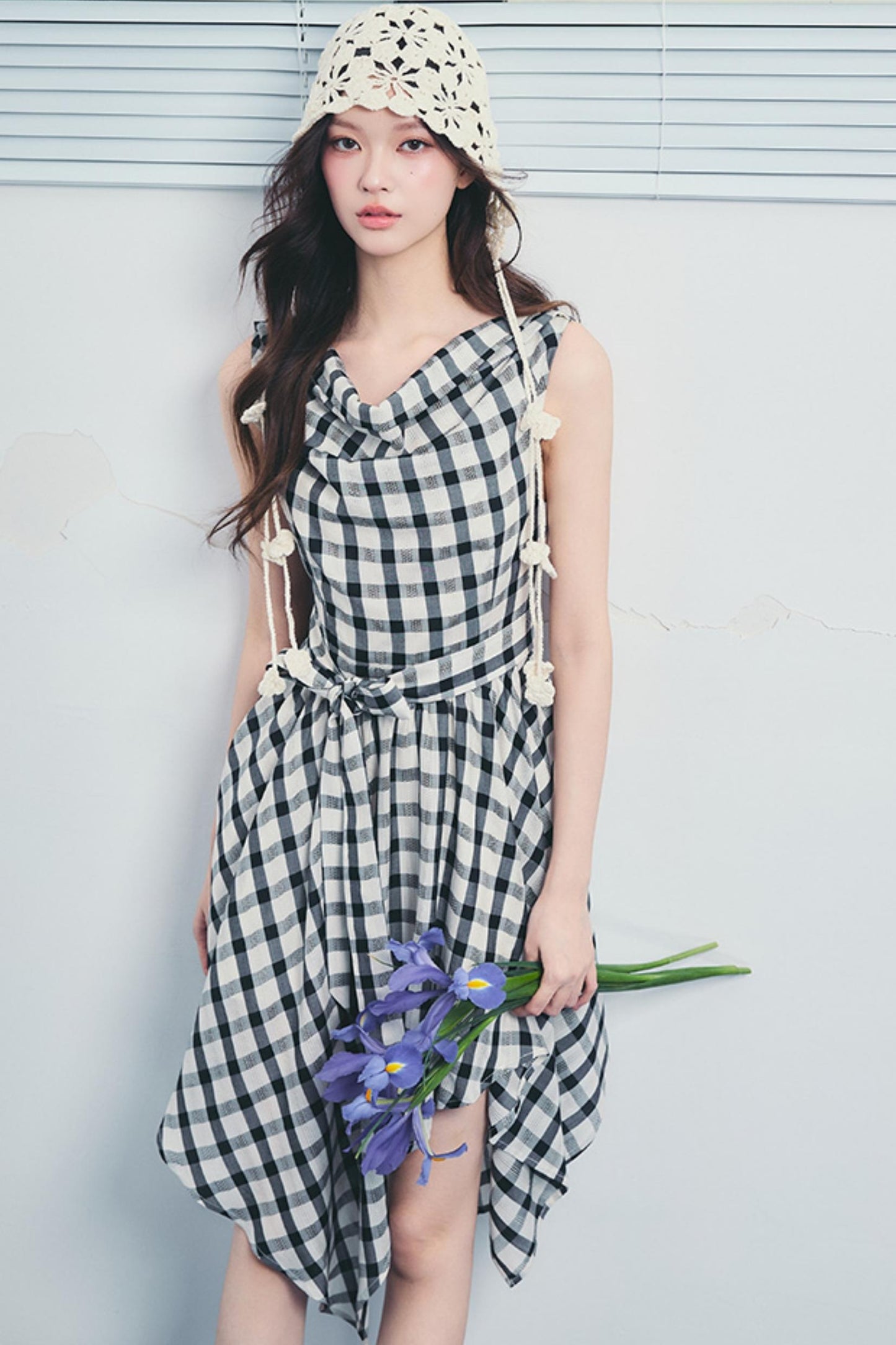 Forest End Plaid Swing Dress