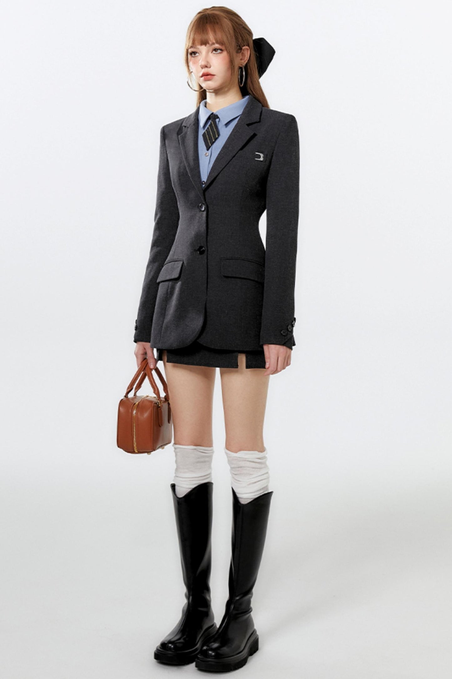 Chic Embroidered Skirt Set-Up