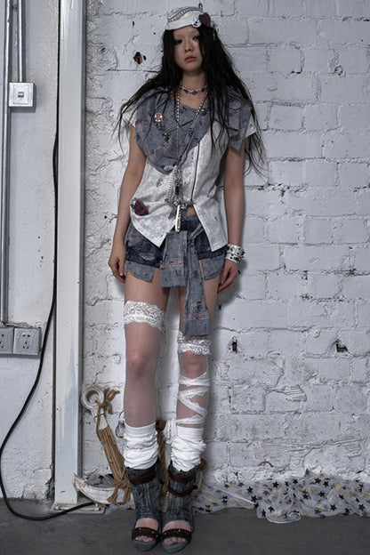 Slim Fit Street Punk Pants