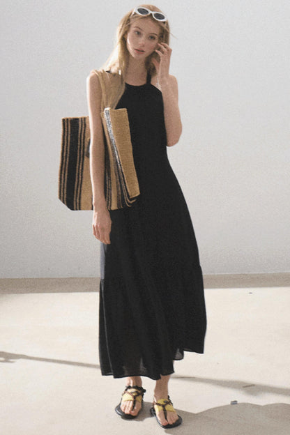 Graceful Halter Dress