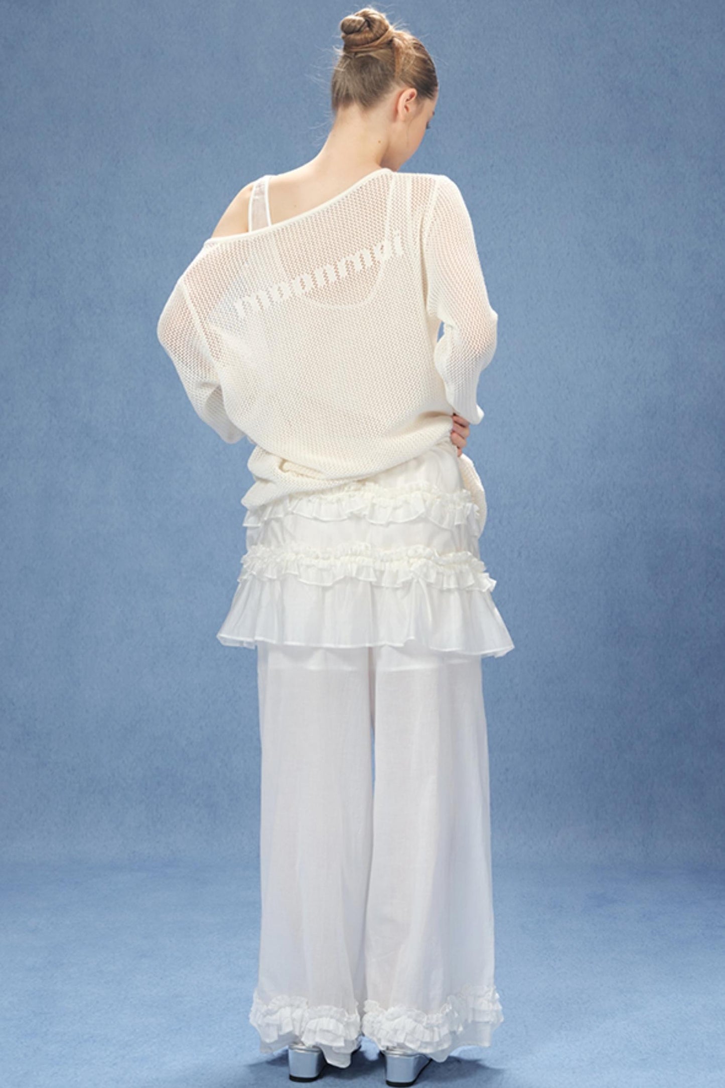 Windwave Lace Vest Dress